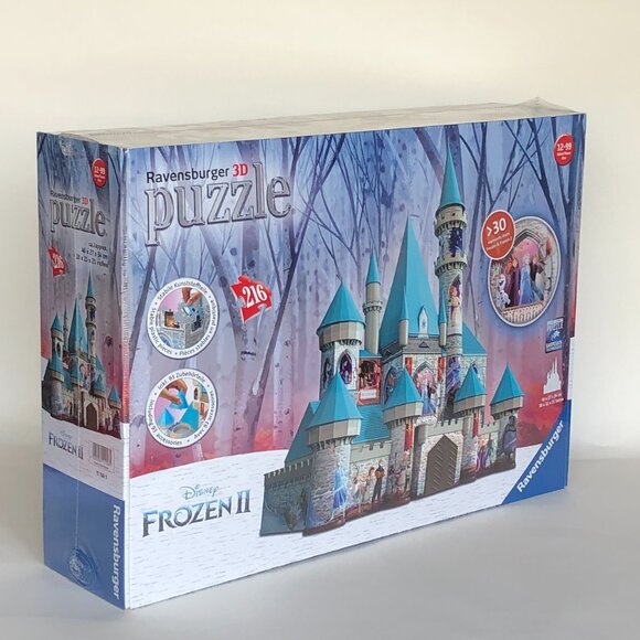 New sealed Ravensburger  3D Puzzle - Disney Frozen 2 Castle - 216 Piece - Picture 9 of 15